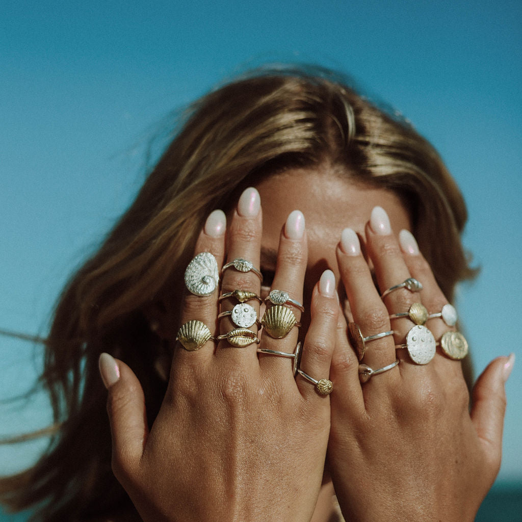Clam Shell Ring