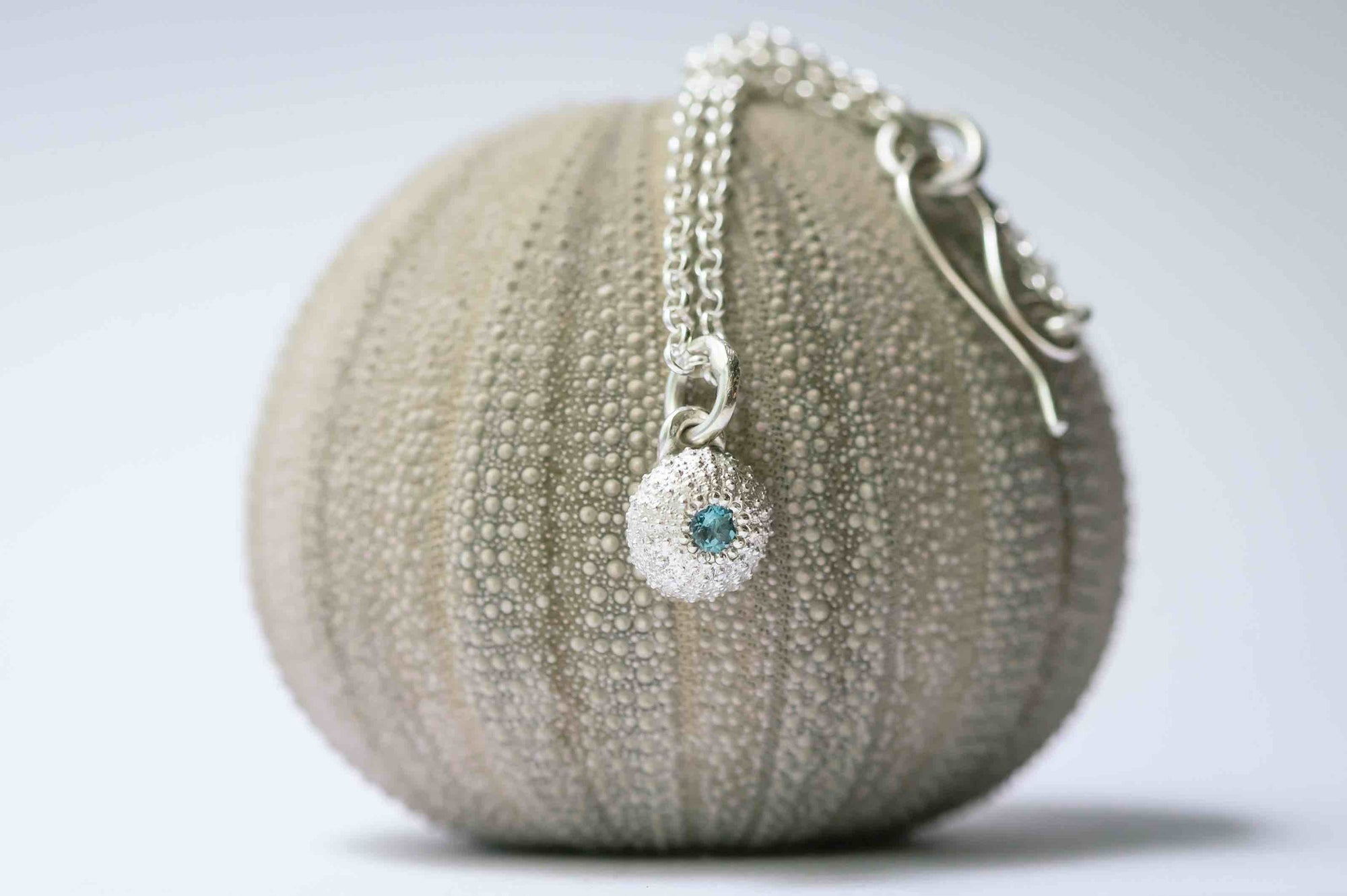 Sea Urchin Stone Necklace