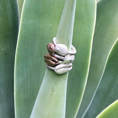 Abalone Shell Ring
