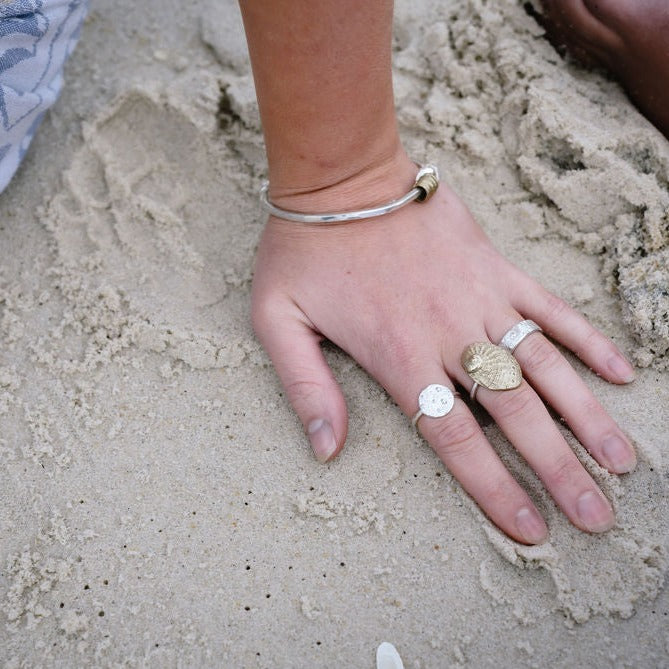 Abalone Shell Ring