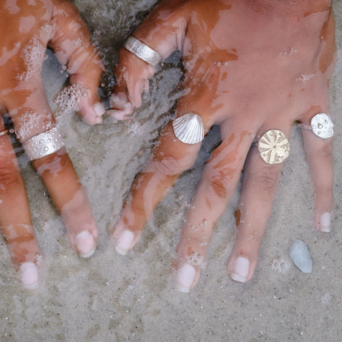 Clam Shell Ring