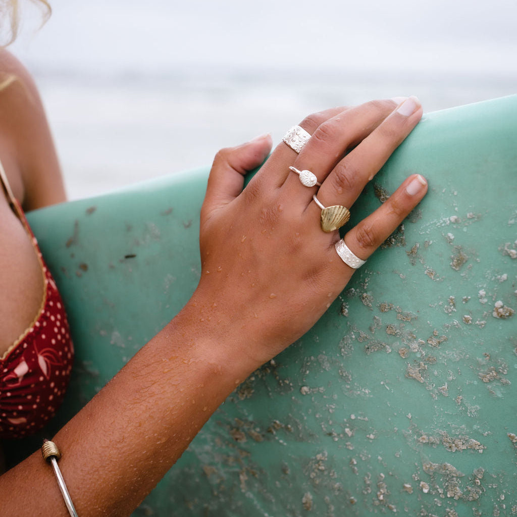 Clam Shell Ring