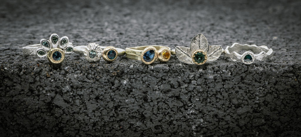Custom jewellery by Kate Macindoe