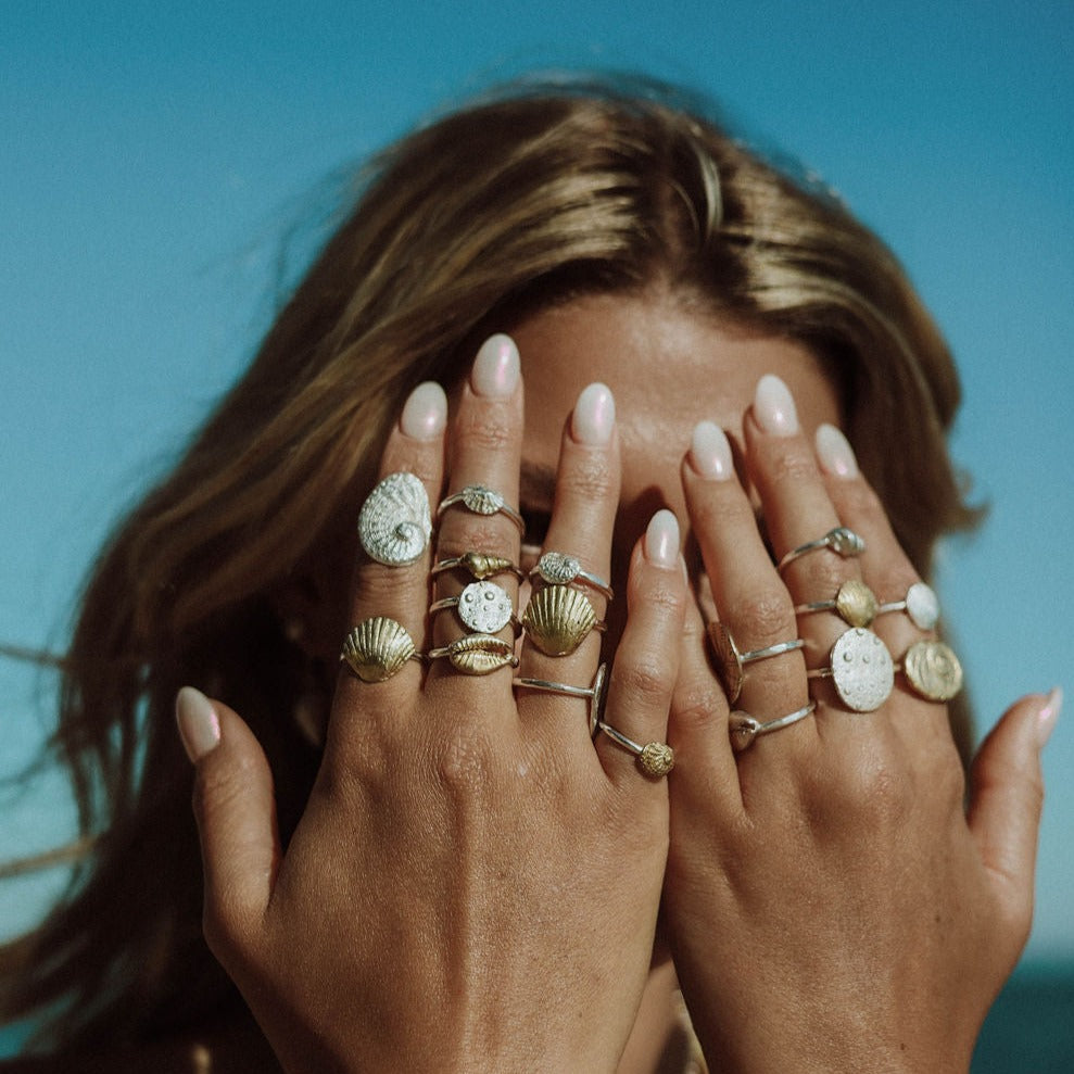 Urchin Coin Ring