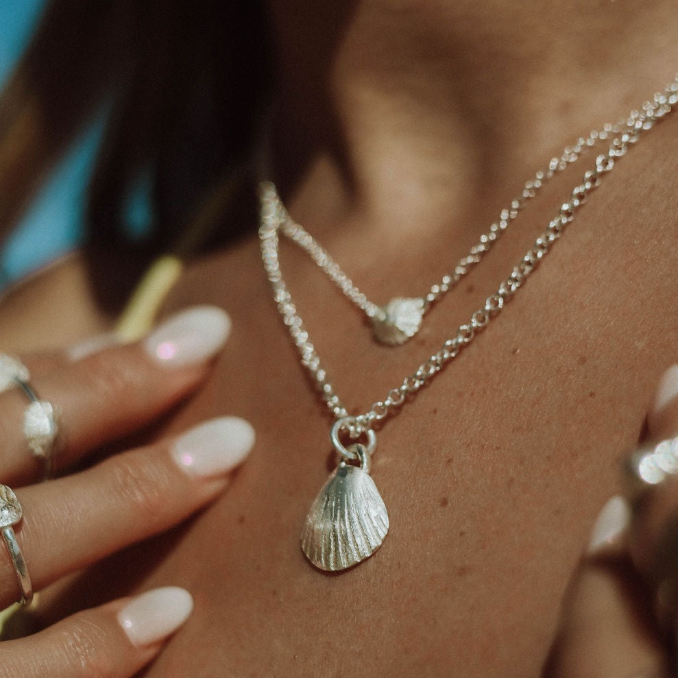 Dainty Limpet Shell Necklace