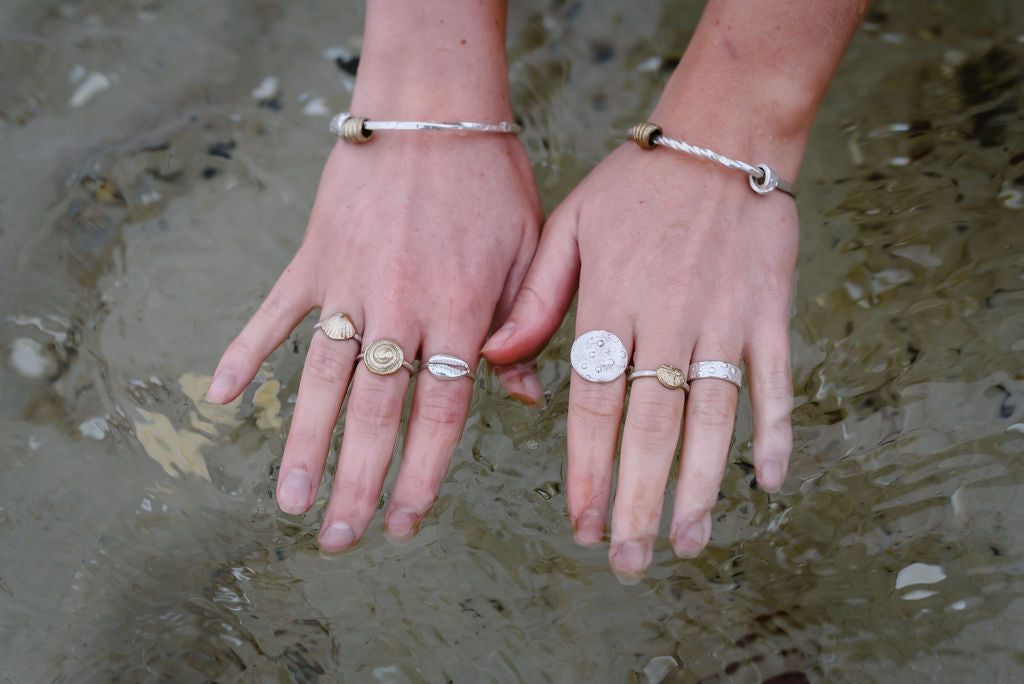 Urchin Coin Ring