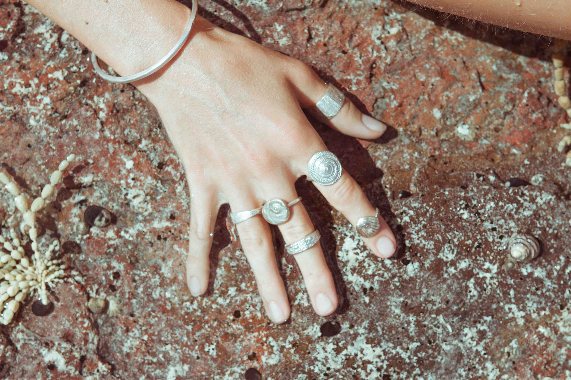 Shiva Eye Shell Ring