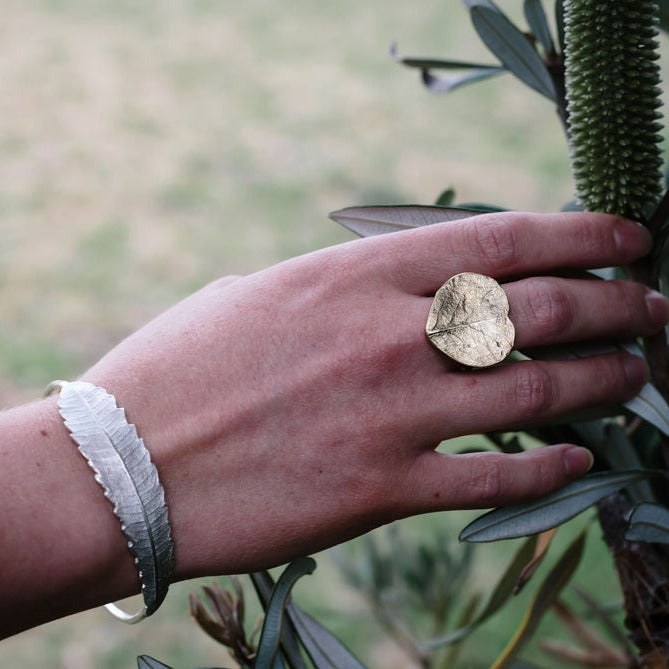 Wallum Banksia Leaf Bangle