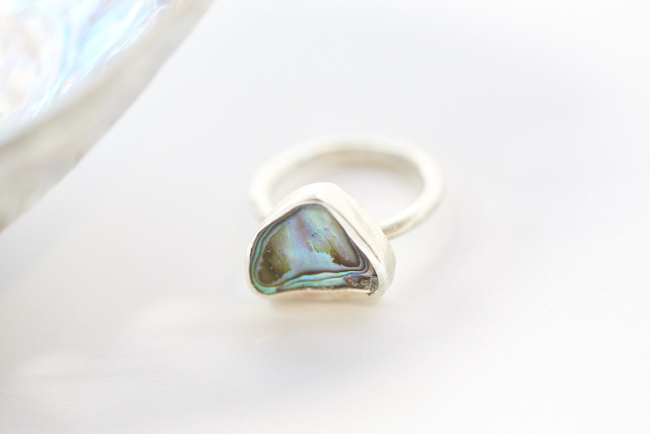 Paua Shell Ring