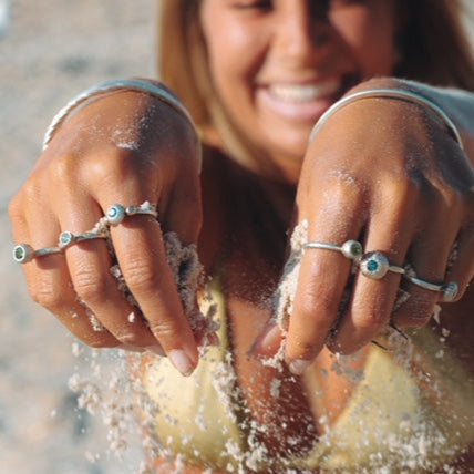 Sea Urchin Stone Ring