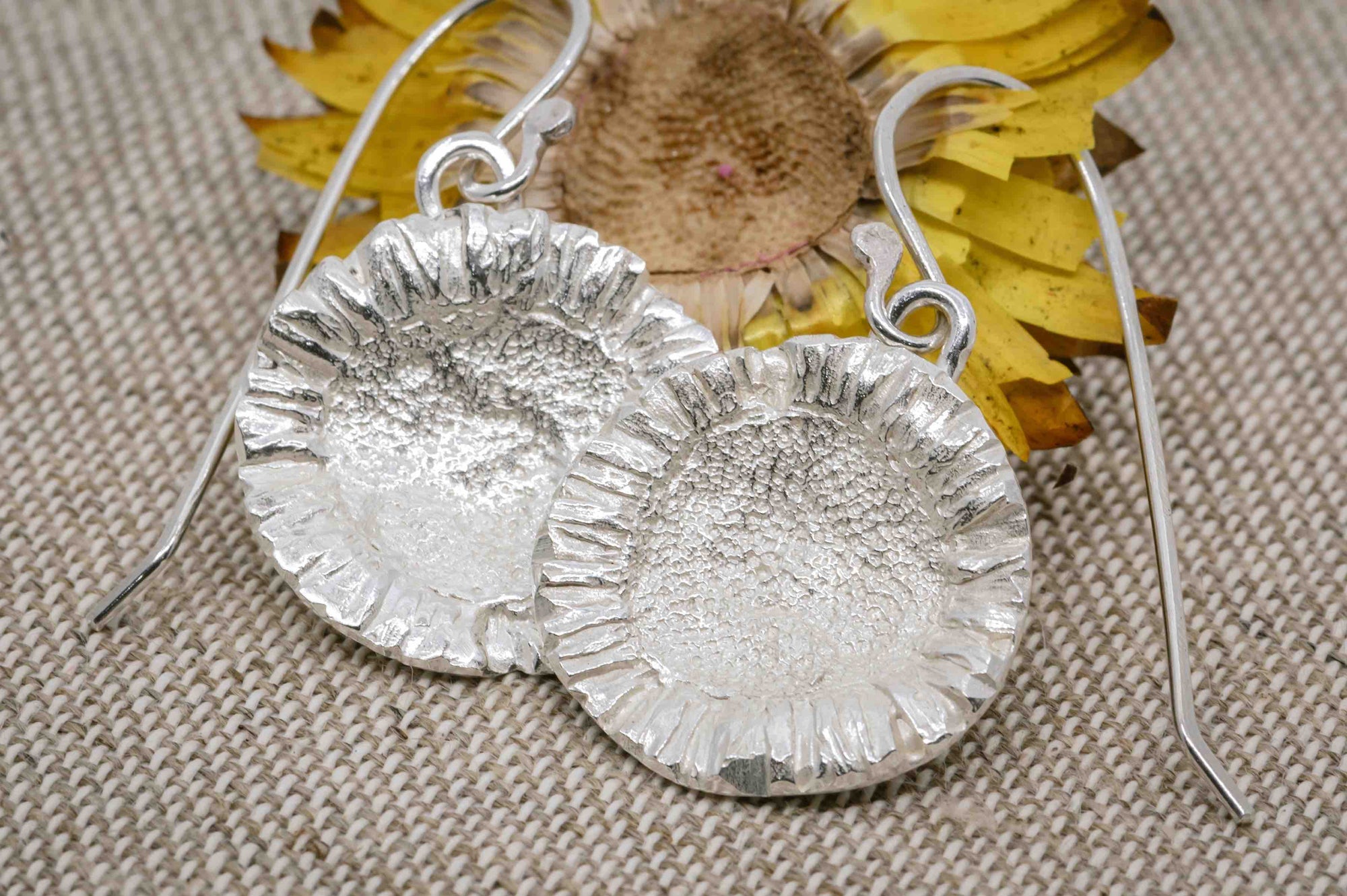 Paper Daisy Earrings