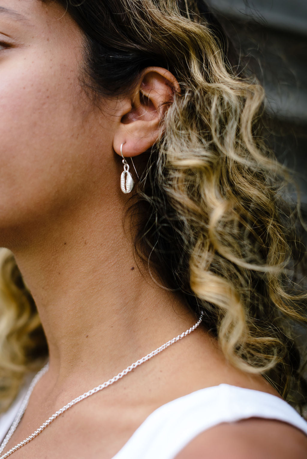 Cowrie Shell Earrings