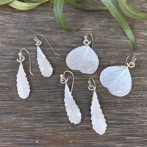 Banksia Leaf Earrings