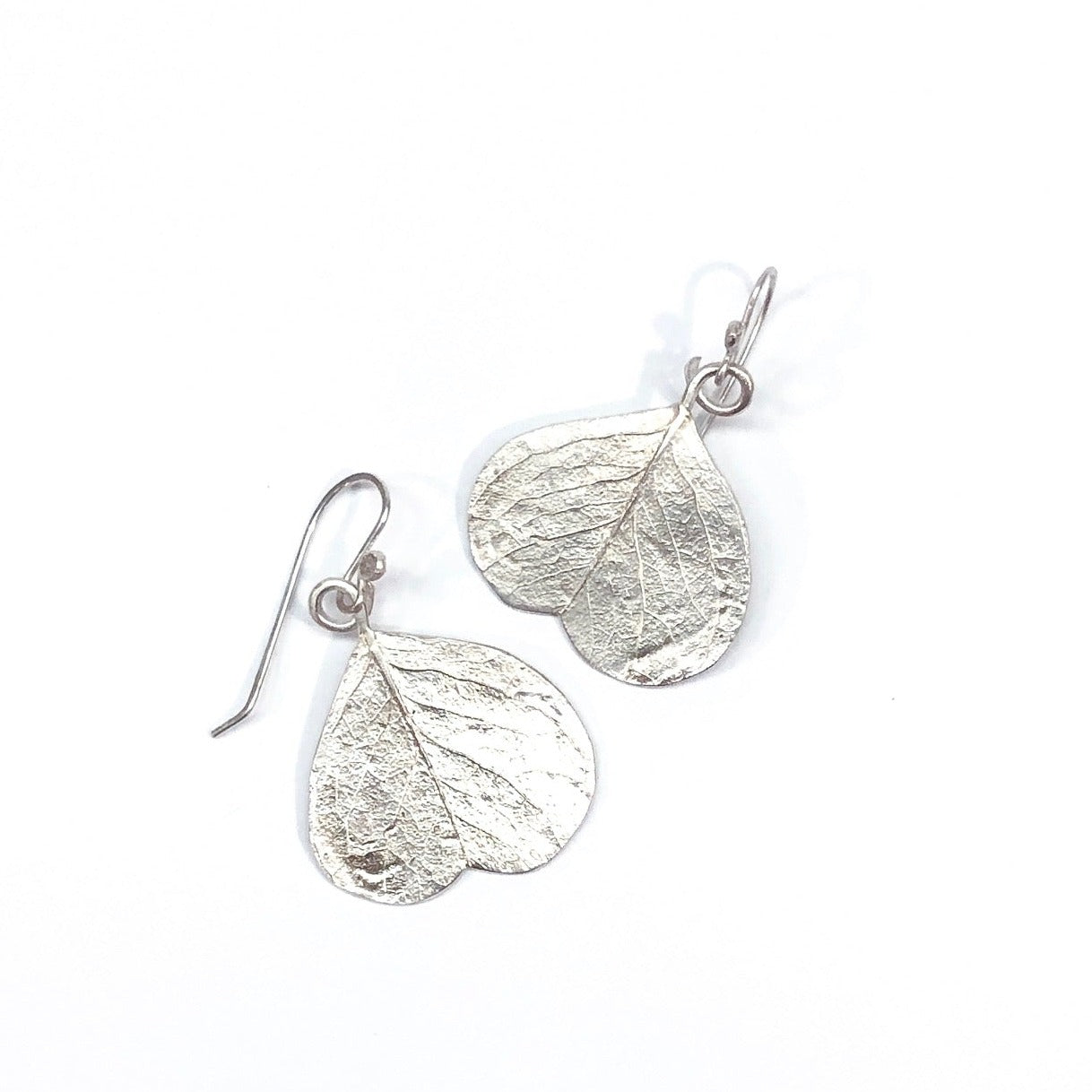 Snow Gum Leaf Earrings